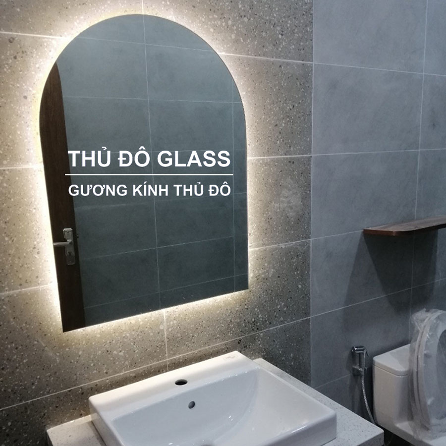 Gương đèn led cảm ứng cao cấp nhà tắm
