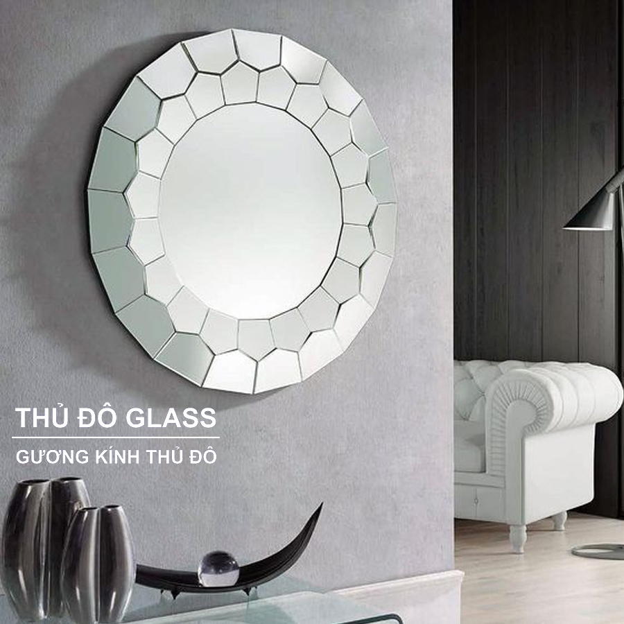 Gương Nghệ Thuật Decor Cao Cấp - Gương Decor Thủ Đô Glass